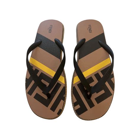 fendi jelly flip flops